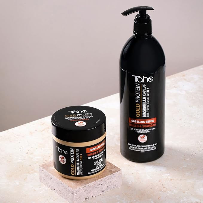 Tahe Gold Protein Hair Mask For Dry Hair 400ml