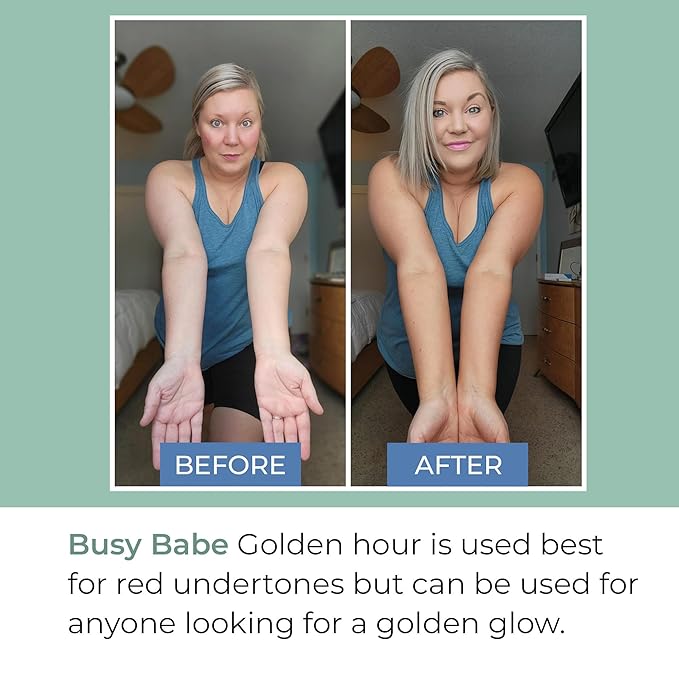Golder Hour Tanning Mousse Self Tanner With Mitt - Achieve a Gorgeous Flawless Tan Sun-Kissed Glow for All Skin Types and Tones Sunless Tanning Mousse for Undertone (DARK BRONZE 200ml)