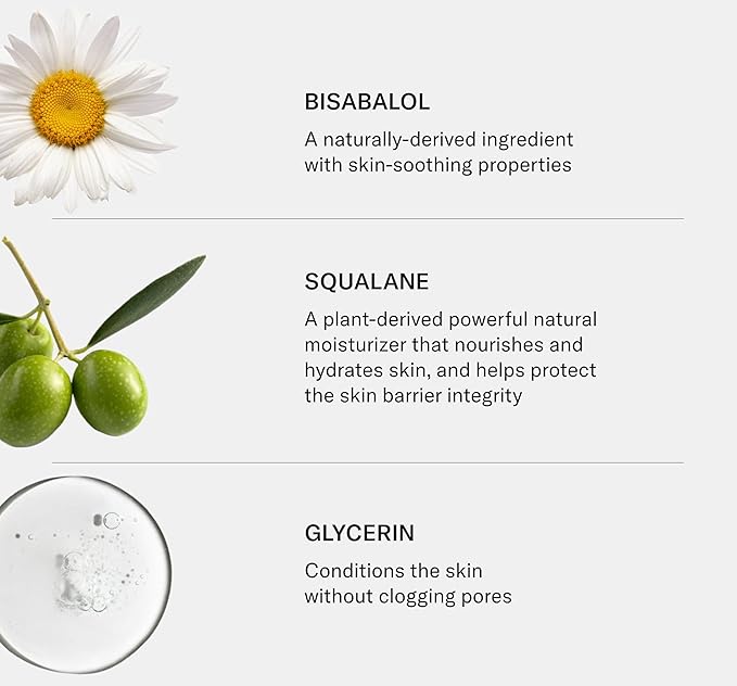 SEEN Face Wash Fragrance Free -Non-Comedogenic &amp Non-Irritating Face Cleanser - Dermatologist-Developed - Safe for Sensitive Eczema &amp Acne Prone Skin