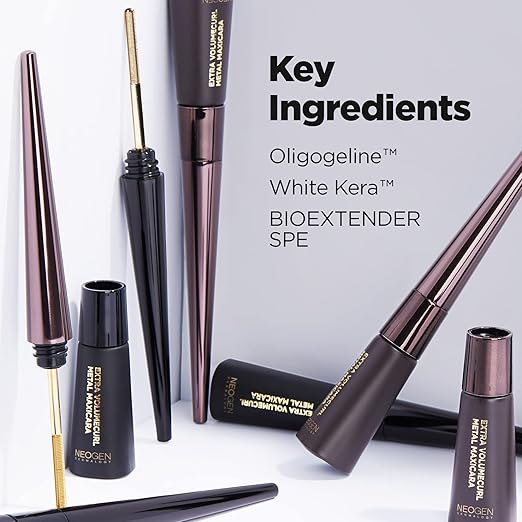 NEOGEN DERMALOGY Innovative Sensational Hygienic Washable Extra Slim &amp Volume Metal Mascara