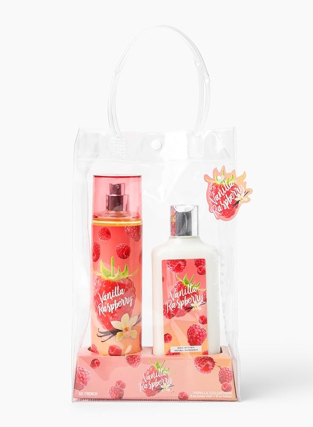 Vanilla Raspberry Set | Body Mist and Body Lotion