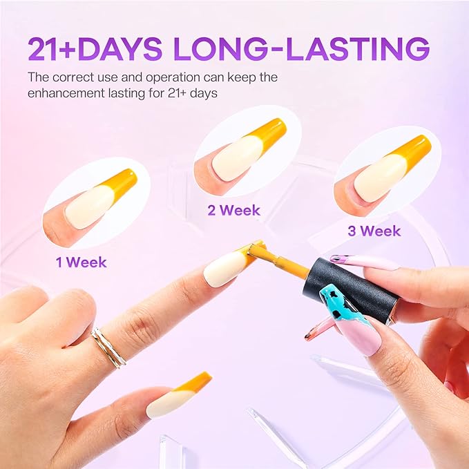 Morovan Gel Nail Polish Kit with UV Light: 36 Colors Gel Nail Polish Set with Pure Gillter Gel Polish Soak Off Gel Nail Kit Contain Base &amp Top Coat Nail Polish Starter Kit