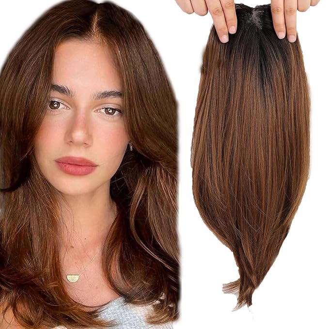 Clip in Hair Pieces for Women Toppers bangs hair clip Thinning Extensions Pieces Wiglets Covers Sparse hair loss