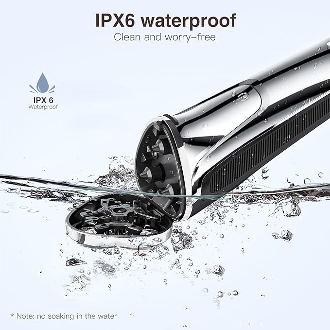 Electric Razor for Men Men?™s Electric Shavers Wet &amp Dry Shaver with Pop-up Trimmer USB-C Rechargeable Waterproof Portable Shaver with LCD Display/Travel Organizer/Travel Lock Ideal Men Gift
