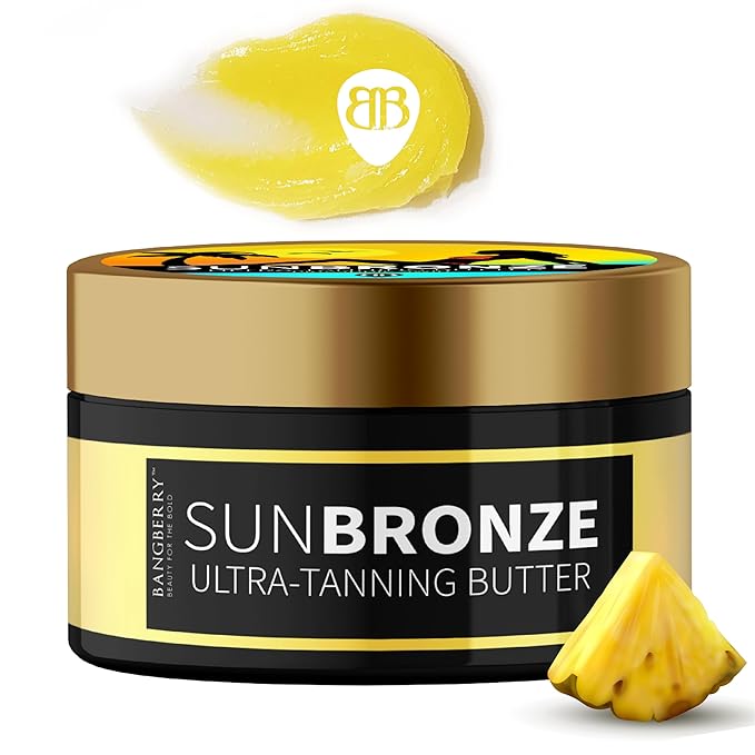 Original Sun Bronze Ultra Tanning Butter - Pineapple Swirl Use in the sun outdoor or tanning bed Better than tanning oil Tan faster with premium natural ingredients Safe for Sensitive Skin