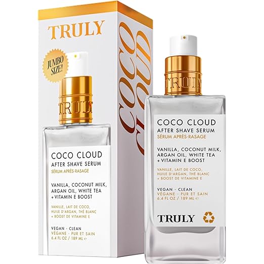 Truly Luxury After Shave Serum | Soothing &amp Hydrating Post Shave Treatment to Prevent Ingrown Hair For Smooth Irritation-Free Skin