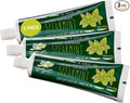 Green Beaver All Natural Organic Toothpaste Vegan Fluoride Free &amp Gluten Free Toothpaste Spearmint Flavor 75ml 3 Pack