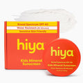 Hiya SPF40 Kids Mineral Sunscreen - 100% Mineral &amp Reef-Safe - Sunscreen with 80-Minute Water Resistance - Pediatrician-Approved Sunblock for Kids and Toddlers