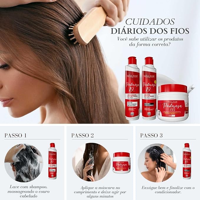 1.9.3 Powerful Maintenance Kit for All Hair Types ? Troia Hair 50.72 fl oz
