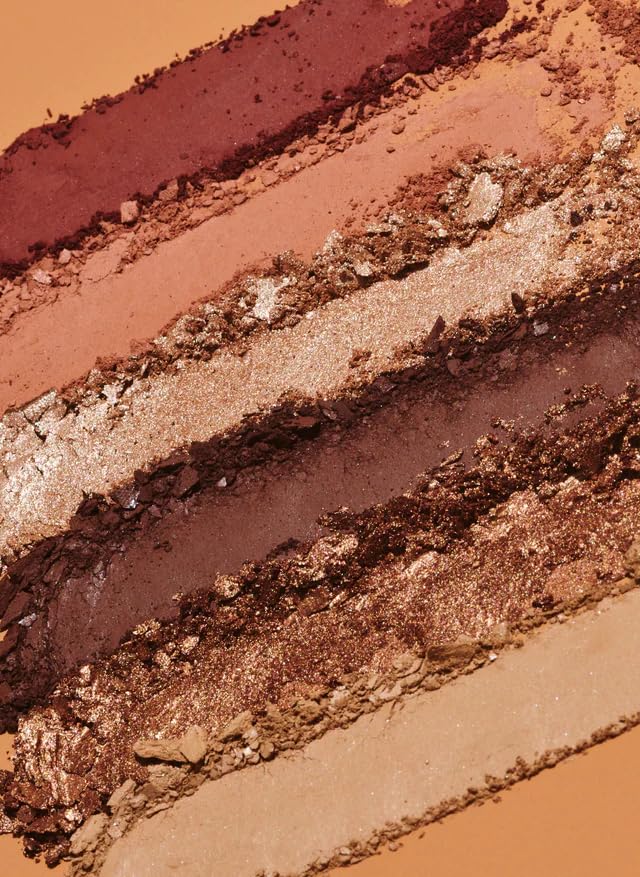 ILIA - The Necessary Eyeshadow Palette | Talc-Free Matte Satin + Metallic Highly Pigemented + Blendable Finishes | Cruelty-Free Vegan (Warm Nude 6 x 0.05 oz | 1.5 g)