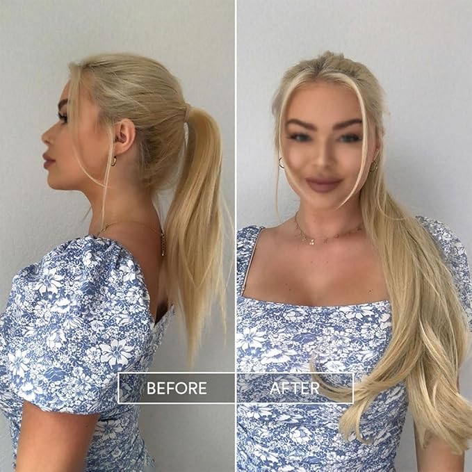 FRANCES Fake Hair Bun Synthetic Messy Bun Women Fashion Long Curly Wig Headband Style Bun Ponytail Hair Extensions Hair Comb Bun Wig Hair Accessories (Color : 12 Size : 22inches-55cm)