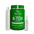 I Belli Capelli Ravenna B-tox Organic Smoothing Mask Repair Oil and Deep Cleansing Anti-Residue Shampoo ? Complete Hair Straightening System for All Hair Types