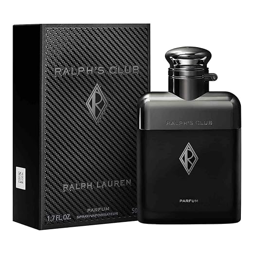 RALPH LAUREN FRAGRANCES - Ralph's Club - Parfum - Men's Cologne - Woody &amp Ambery - With Lavandin Vetiver Cardamom and Patchouli - Intense Fragrance