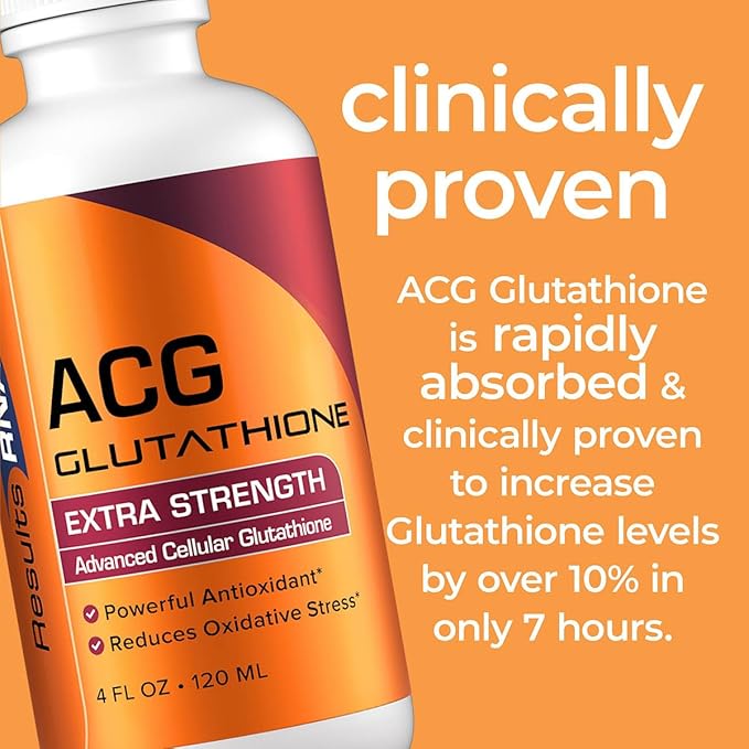 Results RNA - ACG Glutathione Extra Strength Immune Boost ? Powerful Antioxidant &amp Immune Boost Formula in a Great Tasting Spray. Recommended by Doctors Worldwide ( 4 oz )