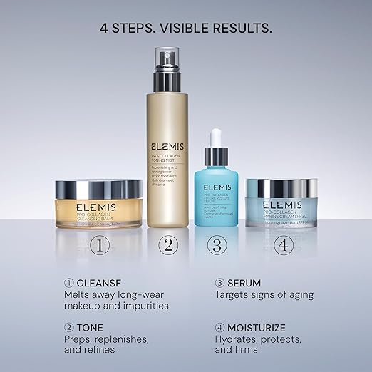 ELEMIS Pro-Collagen Toning Mist 150ml Hydrating PHA Facial Mist to Refine Pores &amp Smooth Skin