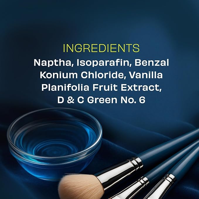 Original Makeup Brush Cleaner - Professional Cleanser for Makeup Brushes - Quick-Drying Rinse-Free Formula - Removes Stubborn Waterproof Make Up 32 oz