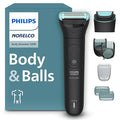 Philips Norelco Body Groomer 5000 Series Intimate Hair Trimmer &amp Shaver for Men with Dual 100% Showerproof Full Body Shave &amp Trim Heads and Two Bi-Directional Body Hair Combs BG5495/50