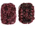 FRANCES Fake Hair Bun Synthetic Messy Bun Wig Hair Pieces Wavy Curly Bun Ponytail Hair Extensions Bun Hair Comb Women Bun Wig Hair Accessories (Color : 99J)