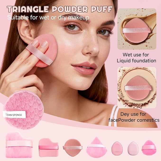 70Pcs Makeup Brushes Set Pink Professional Makeup Brush Set Multi-functional Makeup Brush Kit Eye and Face Makeup Brushes &amp Tools Premium Synthetic Facial Makeup Accessories