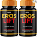 (2 Pack) Eros Lift Capsules ErosLift Supplement For Men Energy &amp Power Support Capsulas Ultra Men's Performance Pills Natural draft Health Workout Drive Fitness Endurance &amp Stamina (