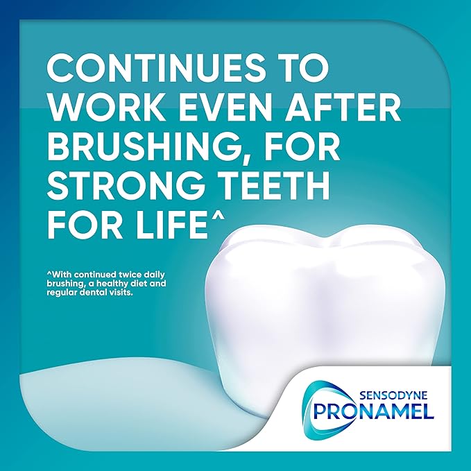Sensodyne Pronamel Intensive Enamel Repair Toothpaste for Sensitive Teeth and Cavity Protection Whitening Toothpaste to Strengthen Enamel Arctic Breeze - 3.4 Ounces x 4
