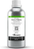 Bulk Tea Tree Oil - 16 Fl Oz Large Size Big Bottle - 100% Pure &amp Organic Tea Tree Oil for Skin Hair Face and Scalp - Steam Distilled