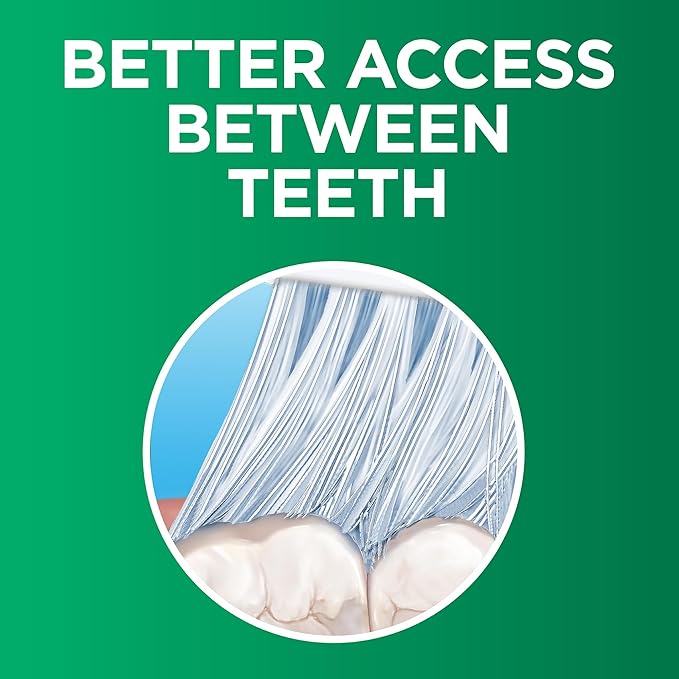 GUM Summit+ Soft Toothbrush Ultra Fine Tapered Bristles for More Effective Plaque Removal Extra Soft Toothbrushes for Adults 12 Count