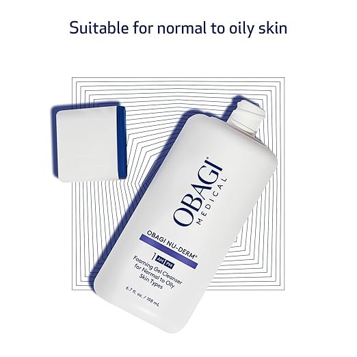 Obagi Nu-Derm Foaming Gel Cleanser for Face ? Deep-Cleansing &amp Hydrating Facial Cleanser with Aloe Vera ? For Normal to Oily Skin Types