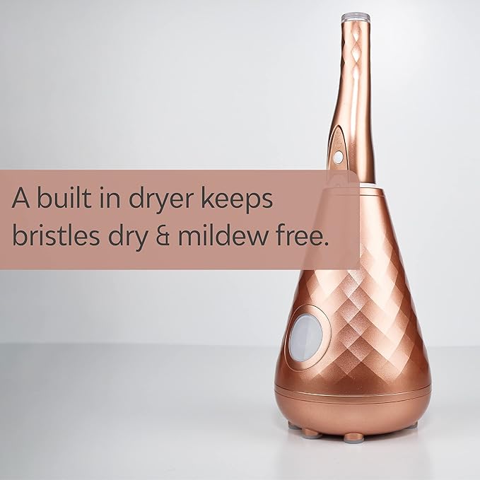 Tao Clean UV Sanitizing Sonic Toothbrush and Cleaning Station Electric Toothbrush Dual Speed Setting Rose Gold