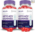 (2 Pack) Bio Lyfe Keto ACV Gummies Advanced Formula 1000MG Biolyfe Keto Gummies Apple Cider Vinegar Formulated with Pomegranate Beet Juice Powder B12 Vegan Non GMO 120 Gummys