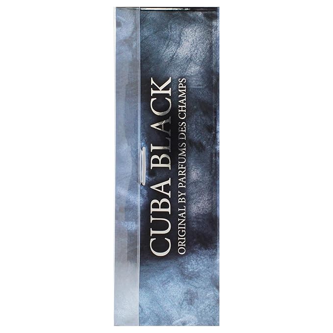 Cuba Cuba Black Men 4 Pc Gift Set 3.3oz EDT Spray 1.7oz EDT Spray 3.3oz After Shave 6.7oz Shower Gel (I0101683)