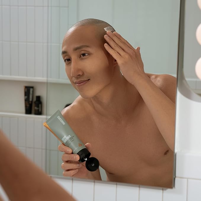 MANSCAPED® The Dome Shaver??PRO Package - Head Shaver for Bald Men Five Rotary Blade Design with SkinSafe® &amp FlexAdjust Technology Head &amp Face Power Shave Gel Dome Soother Aftershave Lotion