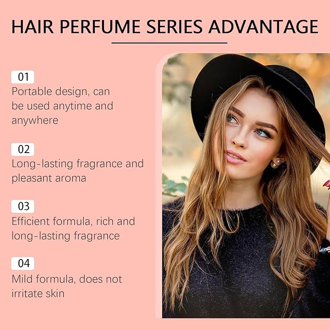 Portable Fresh Fruity Eau De Toilette - Long-Lasting Charming Scent For On-the-Go(2PCS)