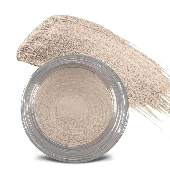 Mommy Makeup Any Wear Creme Eyeshadow - Waterproof Crease-Proof Long Lasting High Pigment Oil-free - Cream to Powder for Eyes Cheeks &amp Lips (Starlight)