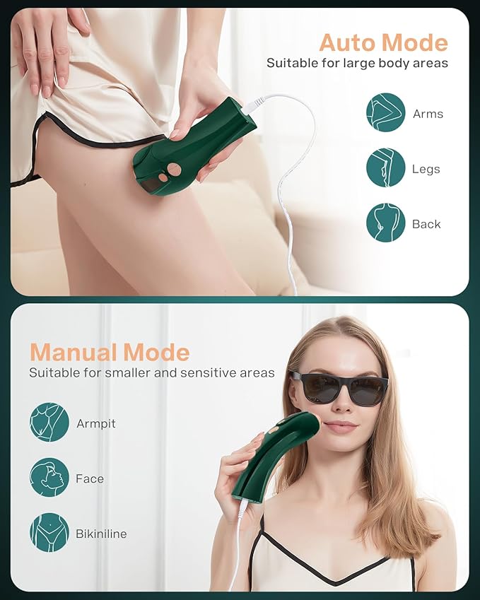 Laser Hair Removal for Women Permanent999999 Flashes Painless IPL Hair Remover with Ice Cooling Care Function at Home Hair Removal Device for Facial Armpits Legs Bikini Line Whole Body Corded