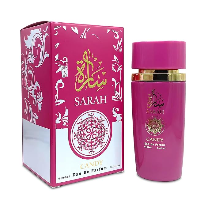 Must be Pink Bear and Sarah Candy Perfume Set for Women 3.4 fl oz Each 2 Pack Bubblegum Vanilla Floral Fragrance