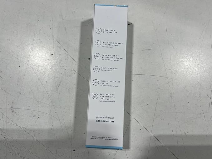 Opalescence Opal Teeth Whitening Toothpaste (Pack of 12) - Cool Mint Original Formula - Oral Care Gluten-Free - 4.7 Ounce Made by Ultradent -TP-5760-12
