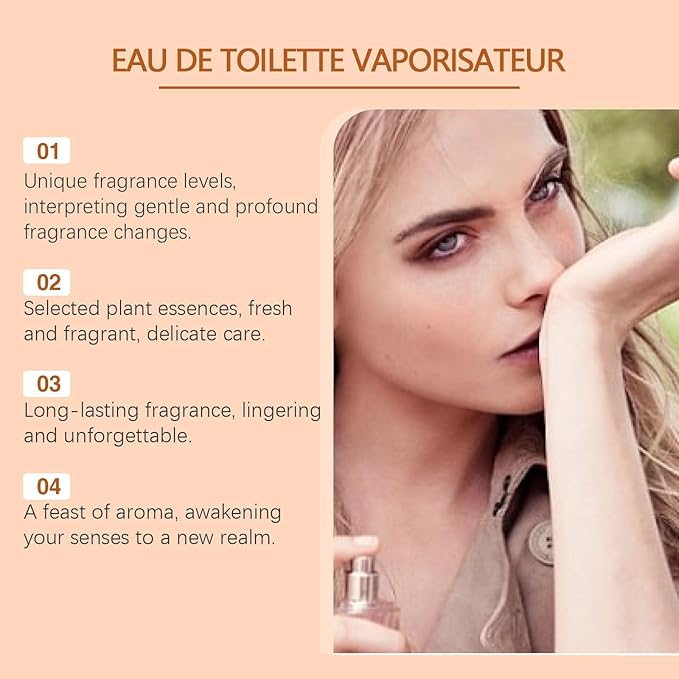 Amber Classic Cologne - Long-Lasting Fresh Fragrance Charming Natural Scent Light And Elegant Eau De Cologne(3PCS)