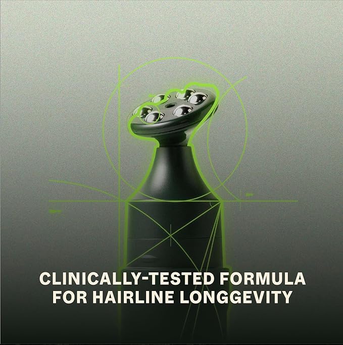 Scandinavian Biolabs Bio-Pilixin® Hairline Booster | Hair Activation Formula with a Massaging Applicator For Hairline Longevity Vegan 15 mL/ 0.5 oz