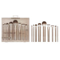 Real Techniques 9 Piece Au Naturale Makeup Brush Set For Liquid Cream &amp Powder Eyeshadow Foundation Blush Bronzer &amp Contour Travel Friendly Brushes Gift Set Cruelty-Free Bristles