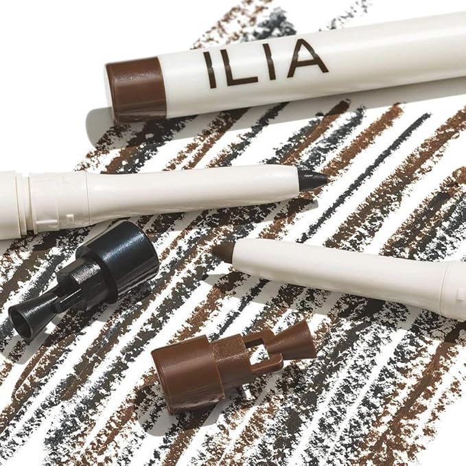 ILIA - Clean Line Gel Liner with Built-In Sharpener | Blendable Highly Pigmented Water-Resistant Budge-Resistant | Non-Toxic Vegan Cruelty-Free (Twilight | Black 0.01 oz | 0.4 g)