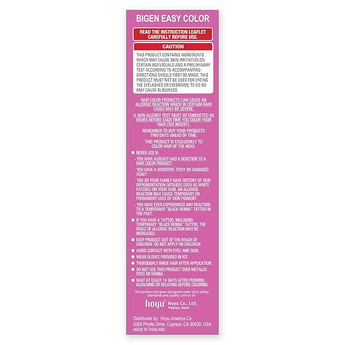 1N Bigen Easy Color for Women Natural Black-New Formula New Look - 3 Pack