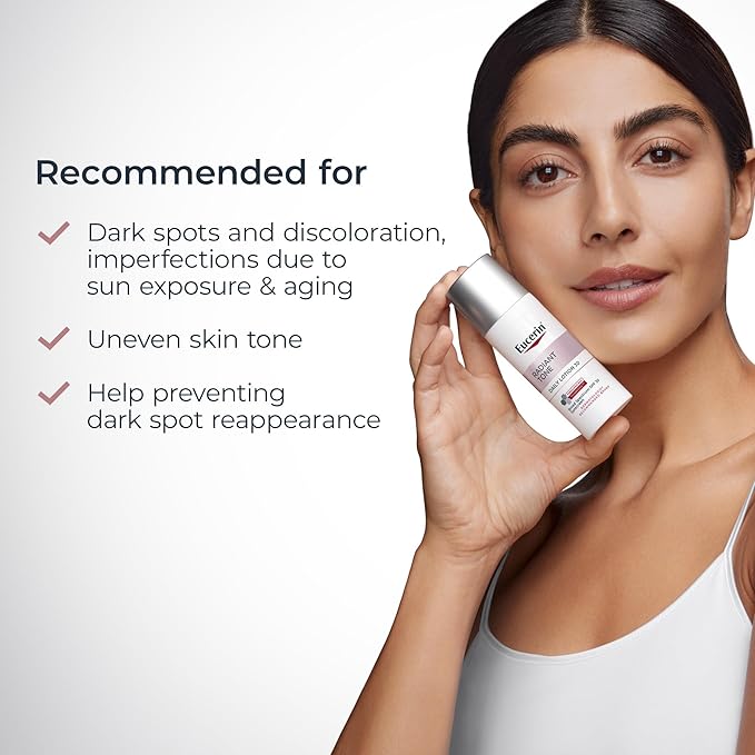 Eucerin Radiant Tone Daily Face Lotion with SPF 30 Dark Spot Corrector with Thiamidol Helps Visibly Reduce the Look of Dark Spots All Skin Types Holiday Gifts for Self Care 1.7 Fl Oz Bottle