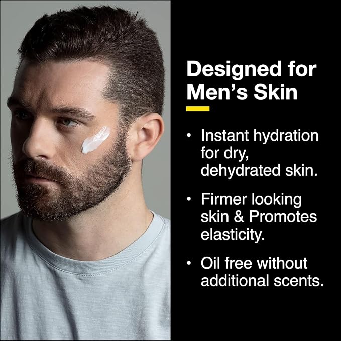 Lumin Daily Face Moisturizer for Men ? Lightweight Hydrating Cream with Niacinamide Men’s Face Lotion for Normal Combination &amp Sensitive Skin Korean Skincare Smooth &amp Nourishing 50ml 2 P