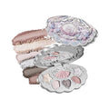 Flower Knows Shell's Jewel 6-Color Makeup PaletteNude Pink Eyeshadow with 4 Matte + 2 Shimmer ShadesBlendable Smooth Cute Eye Makeup0.23 Oz(01 Moonlight Pearl)