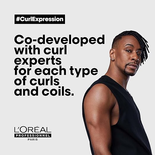 L'Or?al Professionnel Paris Curl Expression Mask - Moisturizes and Pre-Detangles For Curly and Coily Hair Types Adds Shine Paraben-Free