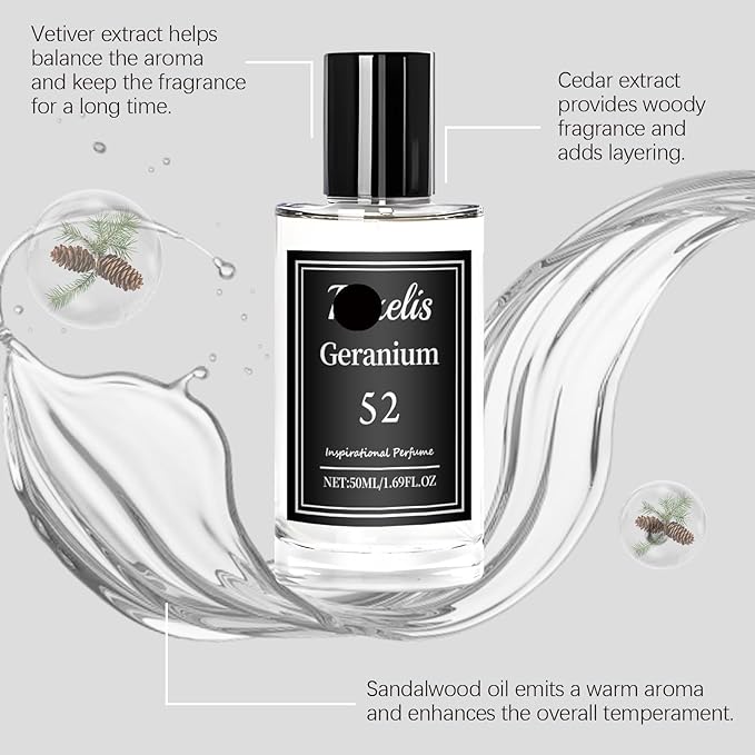 Exquisite Floral &amp Woody Eau De Parfum - A Unique Delicate &amp Elegant Scent For The Discerning(2PCS)