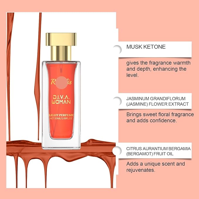 Red Jasmine Perfume - Long-Lasting Fresh &amp Delicate Fragrance(2PCS)