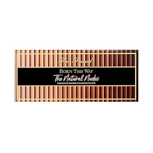 Too Faced Born This Way The Natural Nudes Eye Shadow Palette | High Pigment + Shimmer 0.42 Ounce