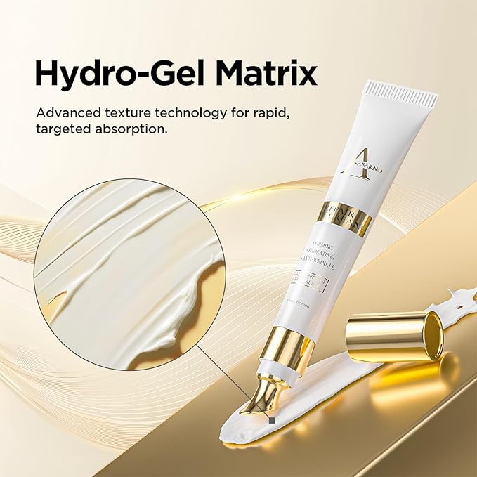 Retinol Eye Cream for Dark Circles and Puffiness ? Hydrating Eye Serum for Wrinkles and Fine Lines Anti-Aging Under eye Cream for Women 0.71 fl oz